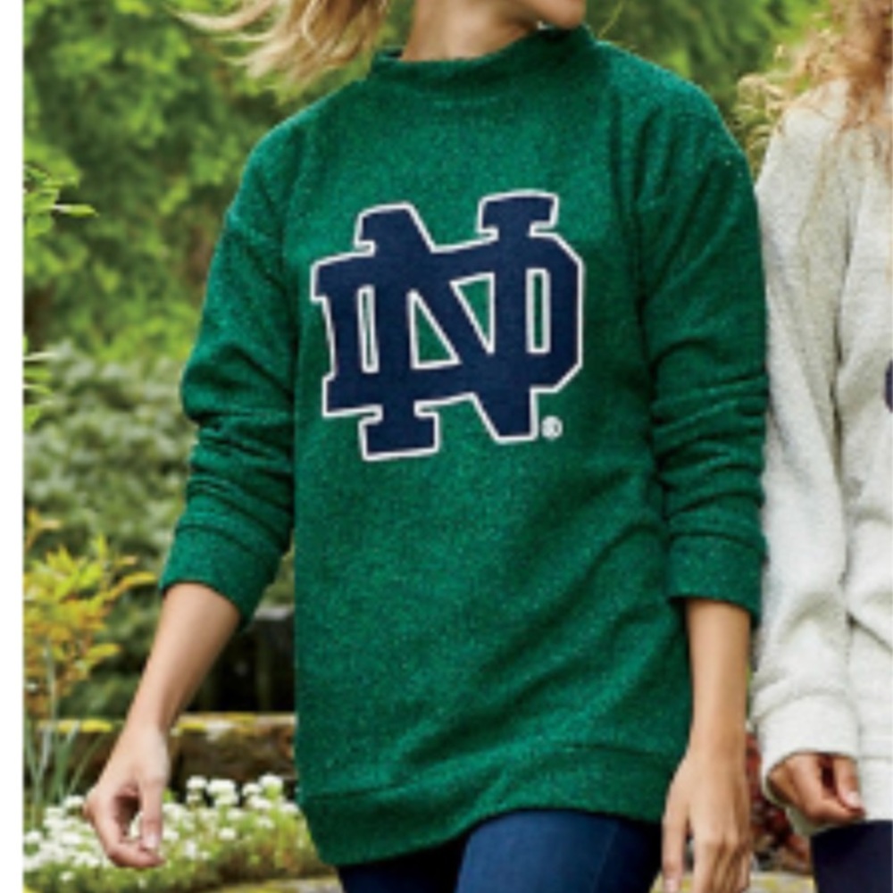 Notre Dame Woolly Crew Sweatshit
